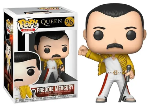 Funko Pop! - Rocks: Queen - Freddie Mercury Wembley 1986 96