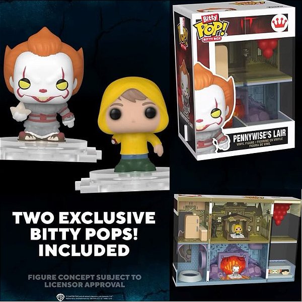 [PRÉ-VENDA] Funko Pop Bitty Pop Bitty Box - It a Coisa - Pennywise's Lair