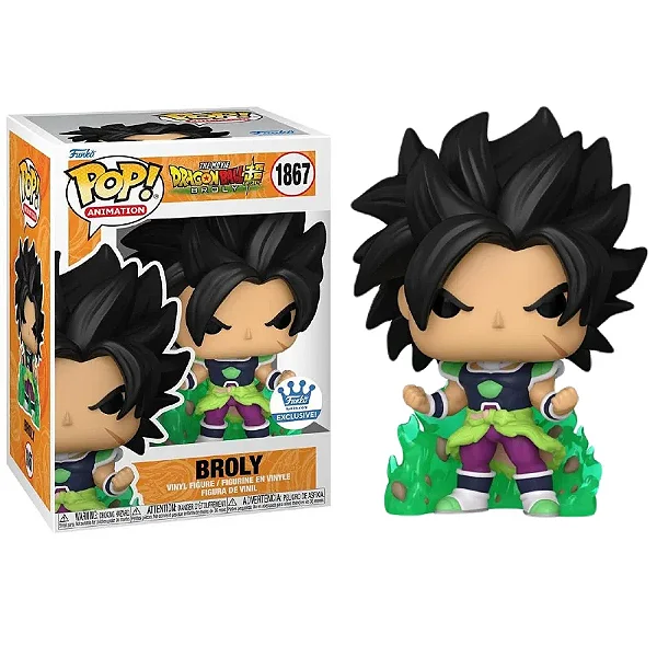 [PRÉ-VENDA] Funko Pop - Drabonball Z - Broly 1867 (Funko Shop)