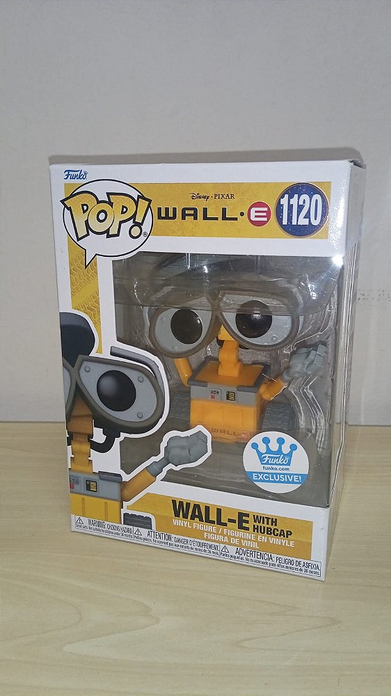 Funko Pop - Disney: Wall-E - Wall-E with Hubcap 1120 (Funko Shop)