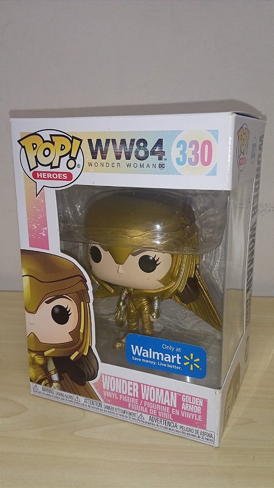 Funko Pop - Wonder Woman - Wonder Woman with Golden Armor 330 (Walmart)