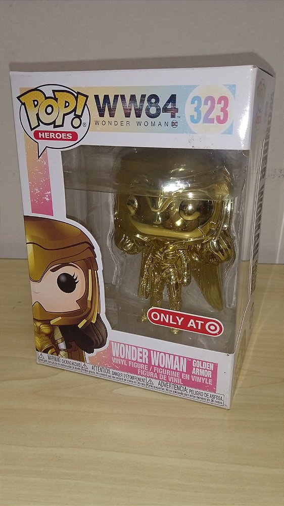 Funko Pop - Wonder Woman - Wonder Woman Golden Armor 323 (Only At)