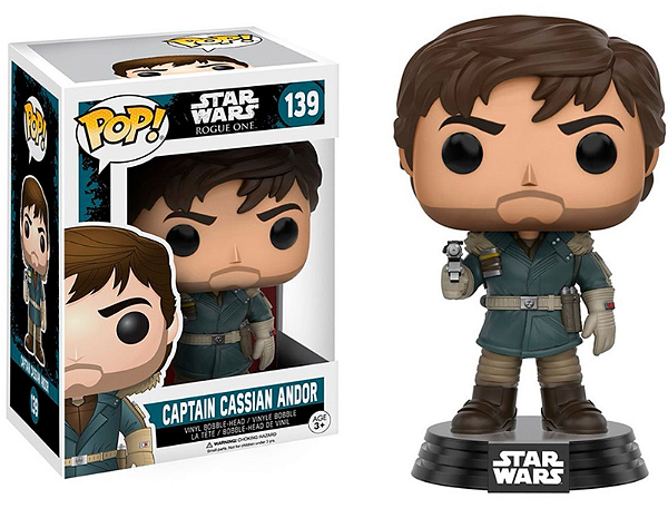 [PRÉ-VENDA] Funko Pop! - Star Wars - Capitain Cassian Andor 139