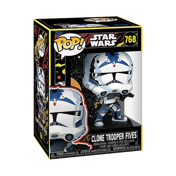 [PRÉ-VENDA] Funko Pop - Star Wars - Clone Trooper Fives 768