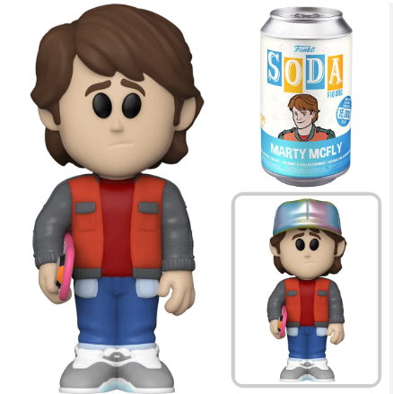 Funko Soda - De Volta para o Futuro/Back To The Future - Marty McFly (chance a chase)