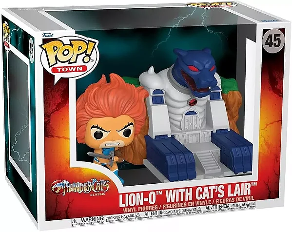 [PRÉ-VENDA] Funko Pop - Thundercats - Lion-O with Cat's Lair 45
