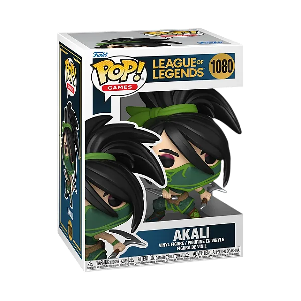 [PRÉ-VENDA] Funko Pop - League of Legends - Akali 1080