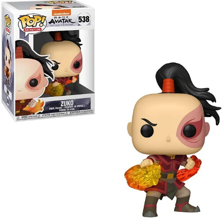 Funko Pop - Avatar: o Ultimo Mestro do AR - Zuko 538