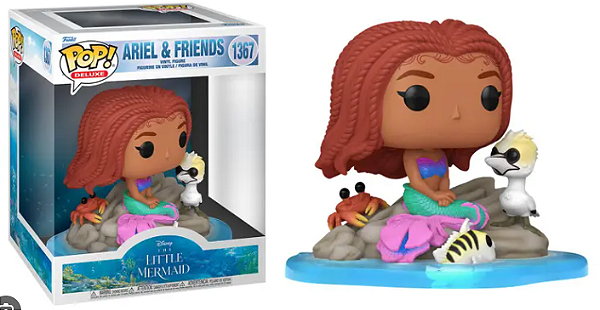 Funko Pop - Disney: The Little Mermaid/ A pequena Sereia - Ariel & Friends 1367