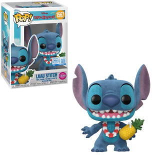 Funko Pop - Lilo & Stitch - Luau Stitch 1567 Flocked Exclusive