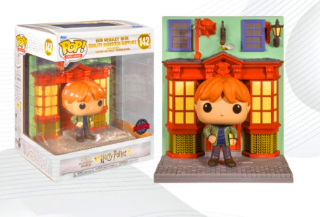 Funko Pop - Harry Potter - Ron Weasley With Quality Quidditch Supplies 142 (SE)