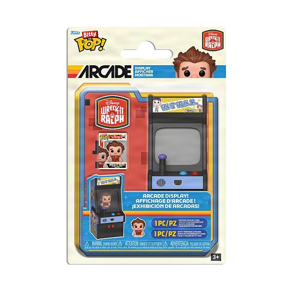 [PRÉ-VENDA] Funko Pop Bitty Arcade - Wreck-It Ralph