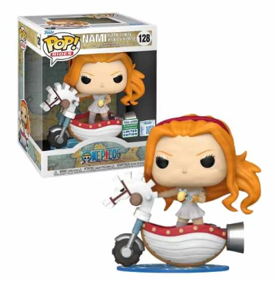 Funko Pop - One Piece - Nami with White Hobby Horse 128 (Wondercon 2025)