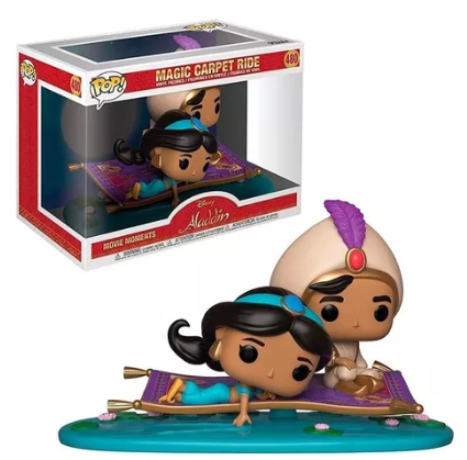 [PRÉ-VENDA] Funko Pop - Disney: Aladdin - Jasmine Aladdin Magic Carpet 480
