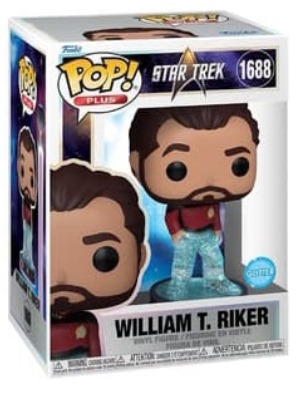 [PRÉ-VENDA] Funko Pop Plus - Star Trek - William T. Riker 1688 Gliter