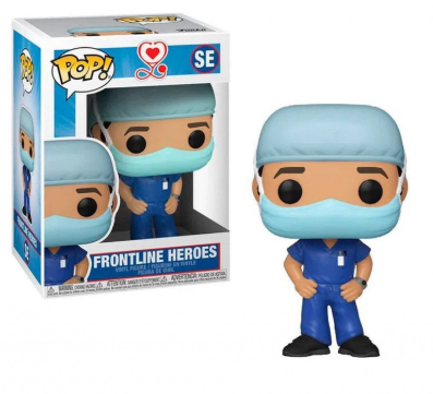 [*PRÉ-VENDA*] Funko Pop - Heróis - Frontline Heroes - Frontline Heroes Médico SE