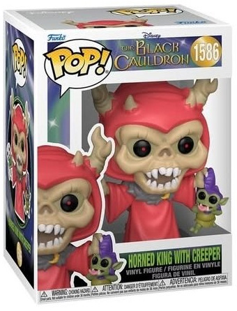 [PRE-VENDA] Funko Pop - The Black Cauldron - Horned King with Creeper 1586