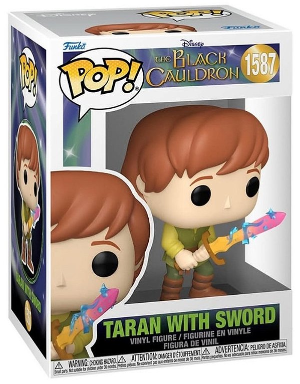 [PRE-VENDA] Funko Pop - The Black Cauldron - Taran with Sword 1587