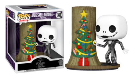 Funko Pop  - O Estranho Mundo de Jack/Nightmare Before Xmas -Jack Skellington with Christmas Door 1360
