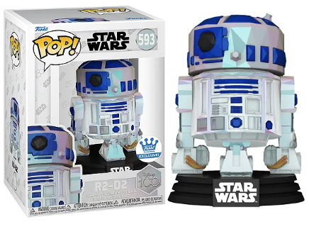 Funko Pop - Disney: Star Wars - R2-D2 593 (FACETADO) (FUNKOSHOP)