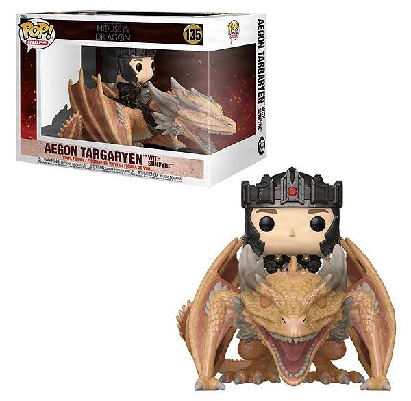 [PRÉ-VENDA] Funko Pop - House of Dragon - Aegon Targaryen with Sunfire 135