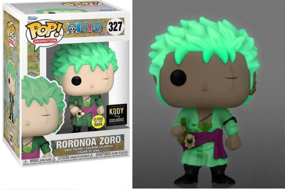 [PRÉ-VENDA] Funko Pop - One Piece - Roronoa Zoro 327 (GLOW)