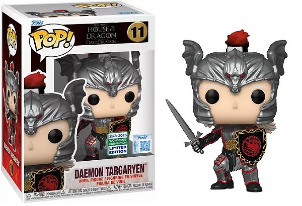 [PRÉ-VENDA] Funko Pop - House of Dragon - Daemon Targaryen 11 (Wondercon 2025)