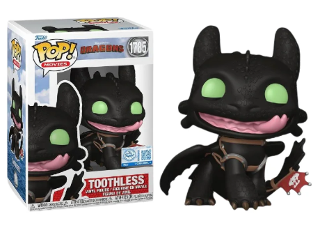 Funko Pop - How To Train Your Dragon/Como Treinar o Seu Dragão - Banguela / Toothless 1785