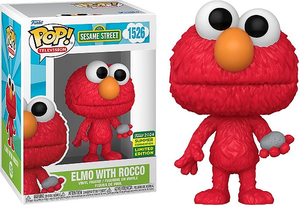Funko Pop - Sesame Street - Elmo with Rocco 1526 (SDCC24)