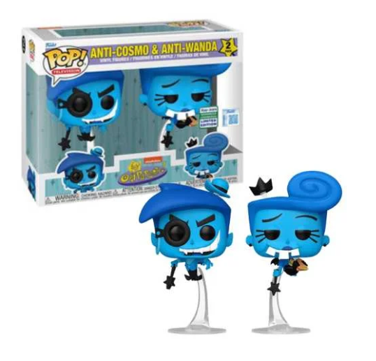 Funko Pop - Os Padrinhos Mágicos - 2 Pack Anti-Cosmo & Anti-Wanda (Wondercon 2025)
