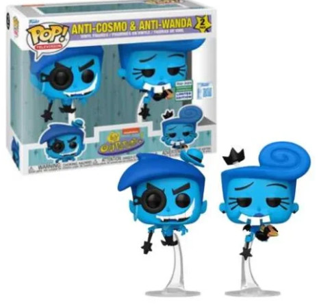 Funko Pop - Os Padrinhos Mágicos - 2 Pack Anti-Cosmo & Anti-Wanda (Wondercon 2025)