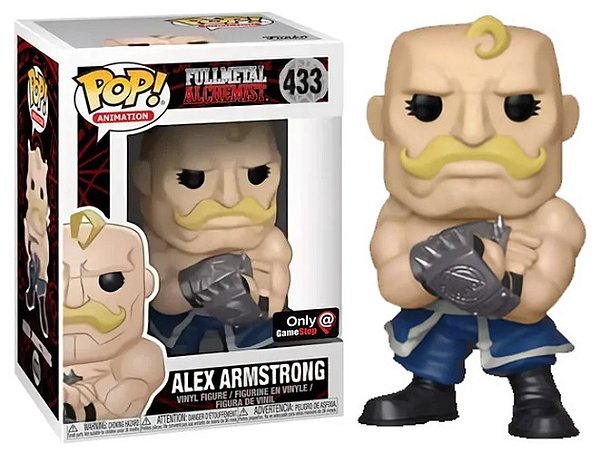Funko Pop - Fullmetal Alchemist - Alex Armstrong 433 (Gamestop)