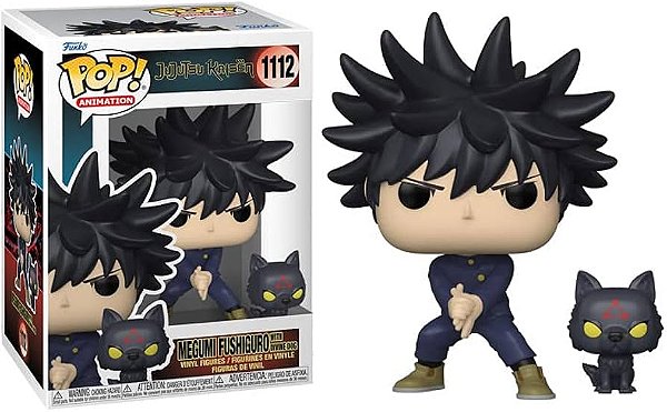 Funko Pop - Jujutsu Kaisen - Megumi W/divine Dog 1112