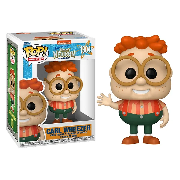 [PRÉ-VENDA] Funko Pop - The Adventures of Jimmy Neutron The Boy Genius - Carl Wheezer 1904