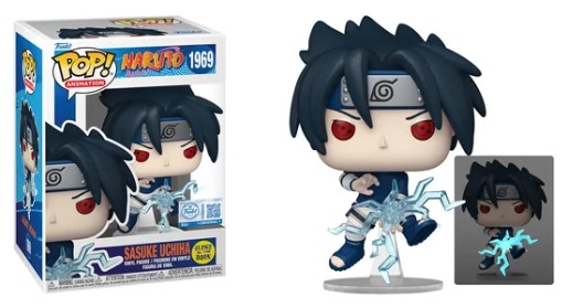 [PRÉ-VENDA] Funko Pop - Naruto - Sasuke Uchiha 1969 GITD