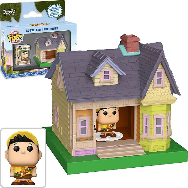 [PRÉ-VENDA] Funko Pop Bitty Towns - Up - Russell and The House