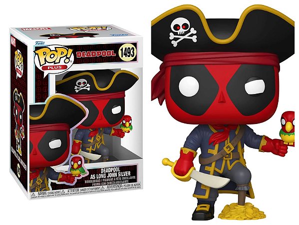 [PRÉ-VENDA] Funko Pop Plus - Deadpool - Deadpool as Long John Silver 1493