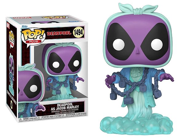 [PRÉ-VENDA] Funko Pop Plus - Deadpool - Deadpool as Jacob Marley 1494