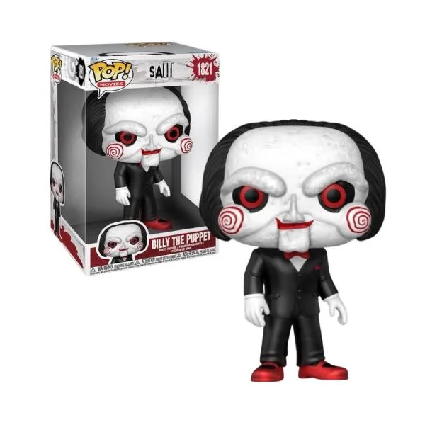 [PRÉ-VENDA] Funko Pop - SAW - Billy the Puppet 1821 Super Sized 10"