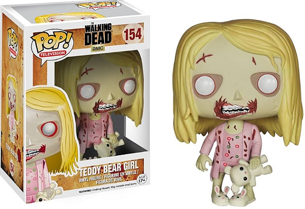 [PRÉ-VENDA] Funko POP - TV: Walking Dead - Teddy Bear Girl 154