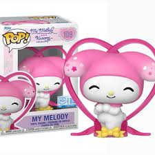 [PRÉ-VENDA] Funko Pop - My Melody & Kuromi - My Melody 109