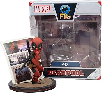 [PRÉ-VENDA]  Action Figure -Q-Fig Marvel - Diorama Deadpool 4D