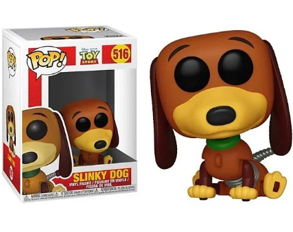 [*PRÉ-VENDA*] Funko Pop - Disney/Pixar: Toy Story - Slinky Dog 516