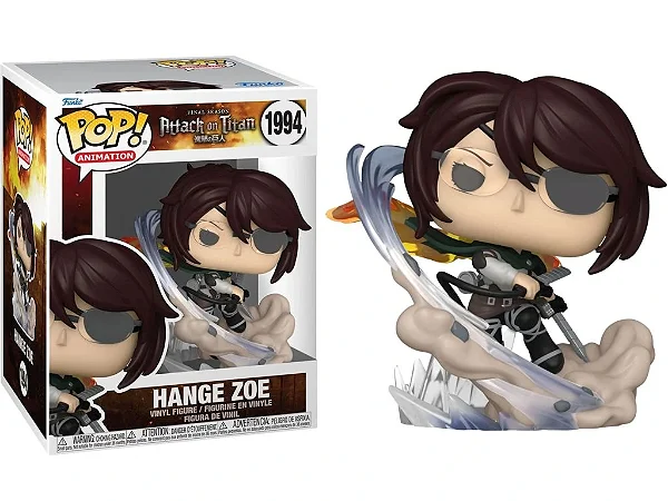 Funko Pop Premium - Attack on Titan - Hange Zoe 1994