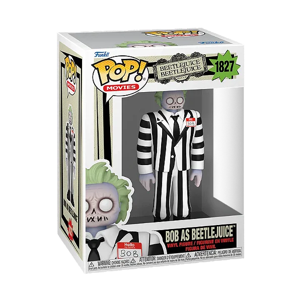 [PRÉ-VENDA] Funko Pop - Beetlejuice - Bob as Beetlejuice 1827