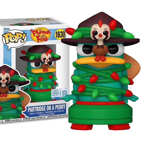 [PRÉ-VENDA] Funko Pop - Phineas and Ferb - Partridge on a Perry 1630