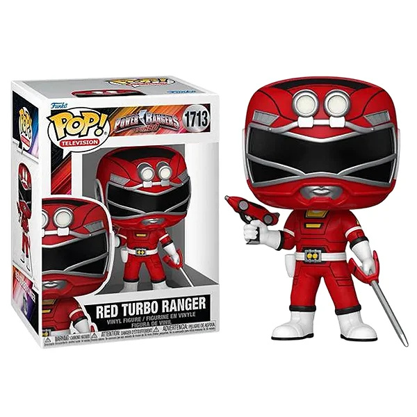 [PRÉ-VENDA] Funko Pop - Power Ranger Turbo - Red Turbo Ranger 1713