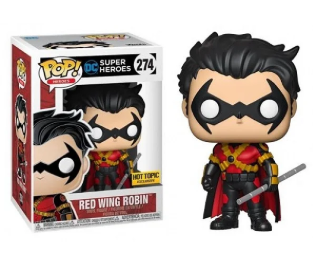 [PRÉ-VENDA] Funko Pop -DC: Super Heroes - Red Wing Robin 274 (hottopic)