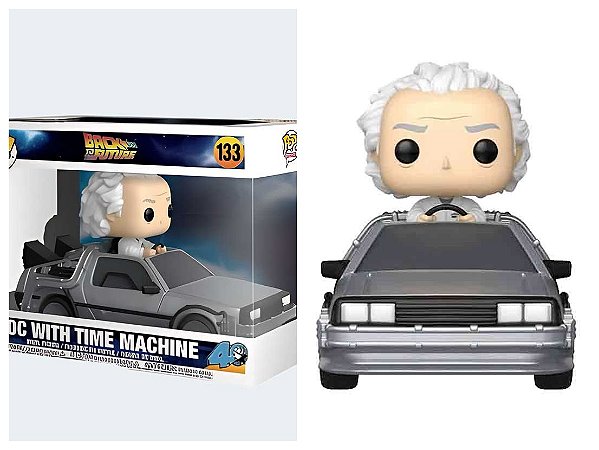 [PRÉ-VENDA] Funko Pop - Back to the Future - Doc with Time Machine 133