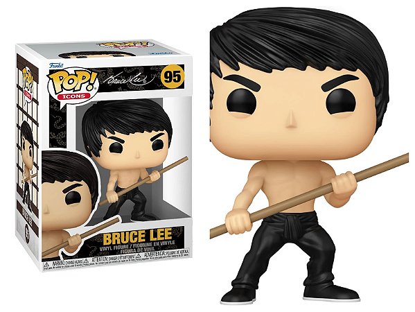 [PRÉ-VENDA] Funko Pop - Icons - Bruce Lee 95